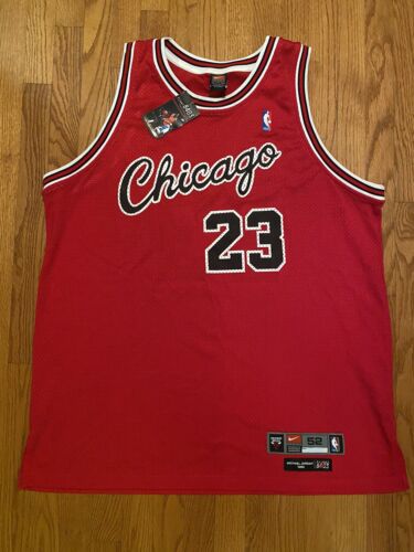 BULLS JORDAN 23番 レッドジャージ ゲーム　タンクトップ Chicago Bulls Michael Jordan #23 Nike Flight 8403 Black Red
