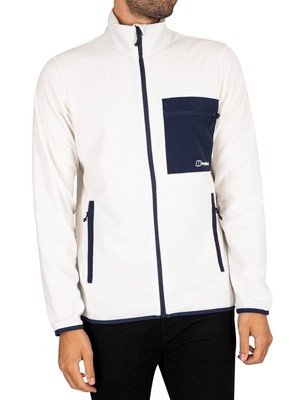 

Мужская куртка из микрофлиса Berghaus Aslam, белая, Белый, 4-A001038HO6