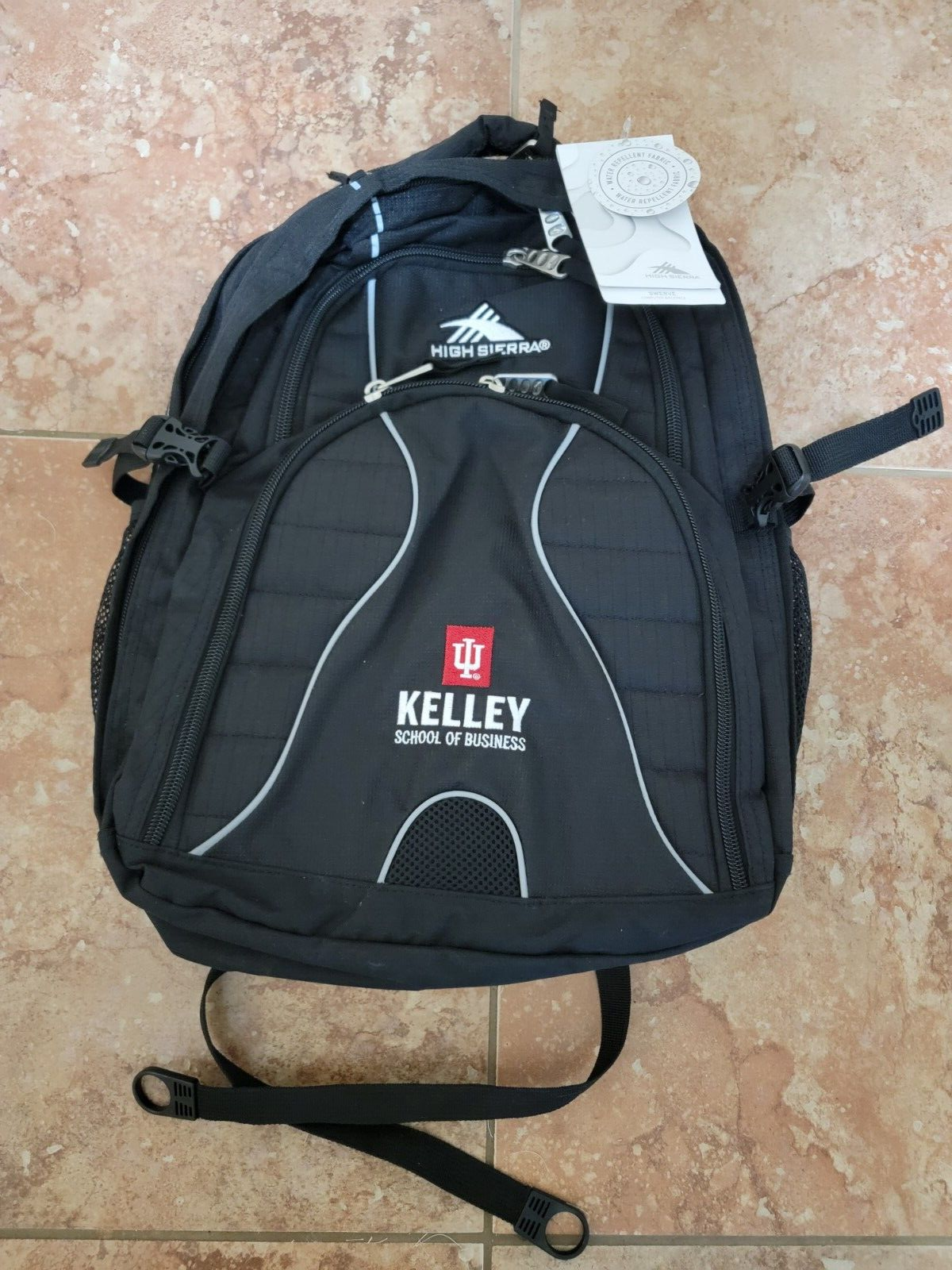 High Sierra Swerve Black Computer Backpack #53665-1041 Suspension Strap System