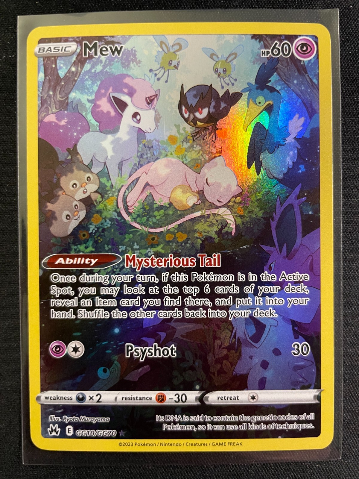Mew GG10/GG70 Crown Zenith Galarian Gallery 2023 Pokémon TCG