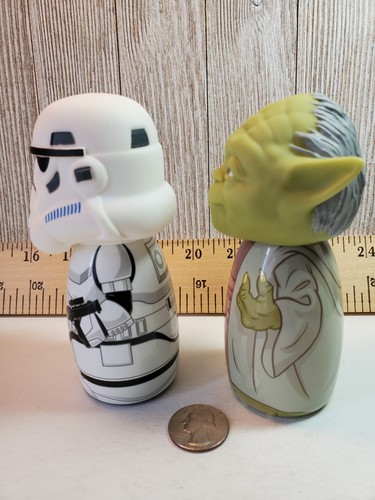 Lucas Film Ltd YODA & STORMTROOPER Body Wash by MZB 5" Tall