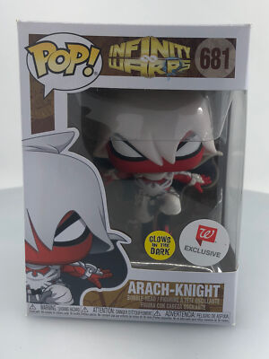 Funko POP! Marvel Infinity Warps Arach-Knight #681 Vinyl Figure DAMAGED BOX
