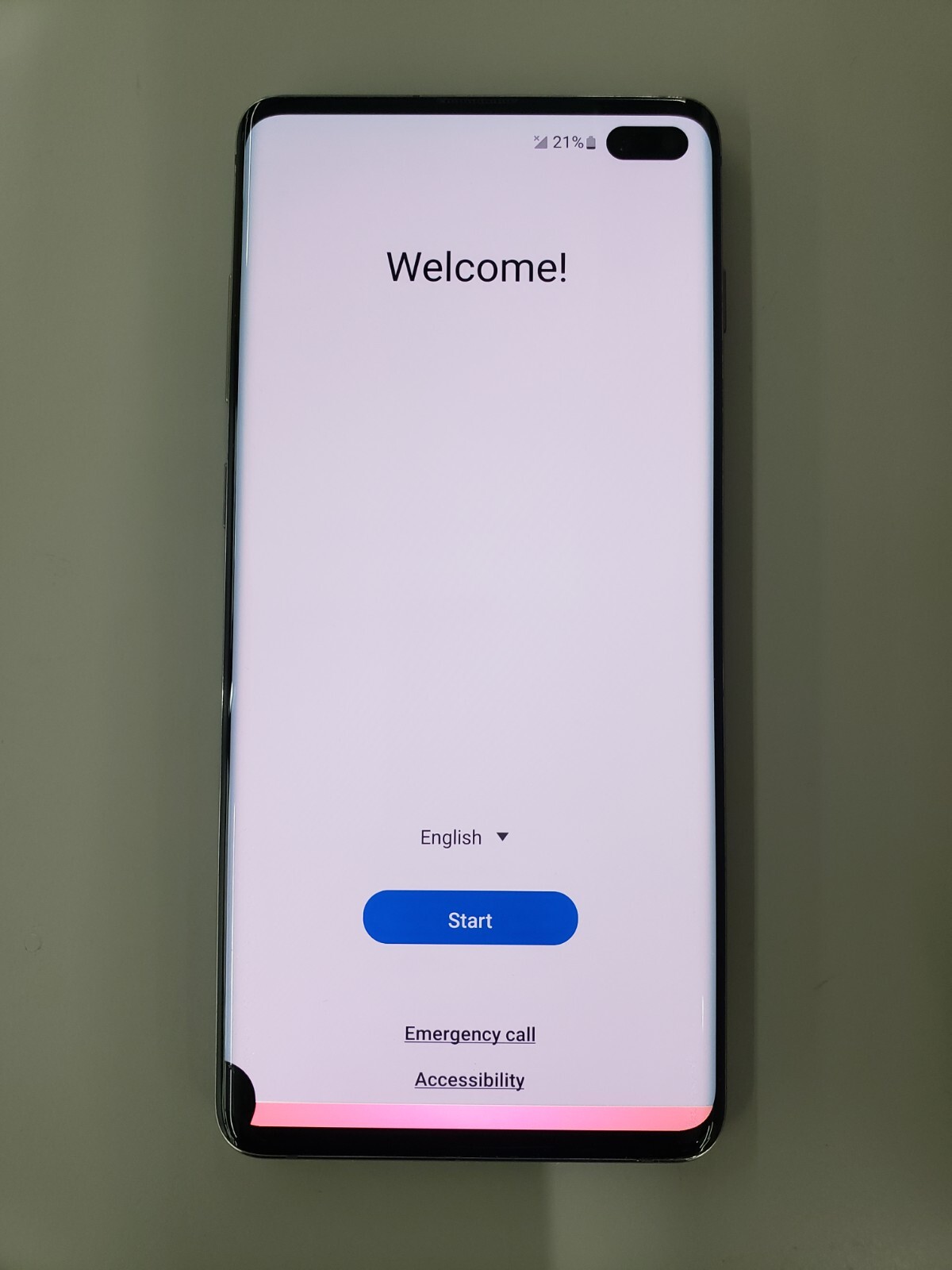 Samsung Galaxy S10 Plus G975 128GB Unlocked - LINE SCREEN | eBay