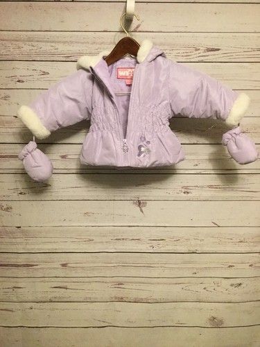Wtx Weathertamer Size 12M Light Purple Coat. Girls C13