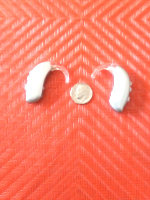 PAIR PROGRAMMABLE BEHIND THE EAR  DIGITAL HEARING AID PROFOUND hearing loss