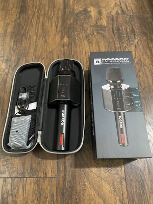  BONAOK G50 Professional Karaoke Microphone, Portable Wireless Bluetooth 