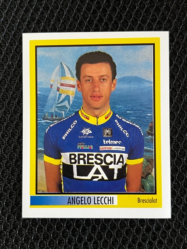 Sticker 78' Giro D'Italia Merlin Collection Lecchi Brescialat # 37 No Panini