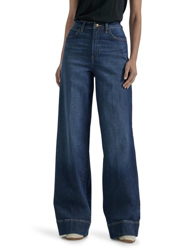 Lee Women's Legendary High Rise Trouser Jean Inner Strength 14