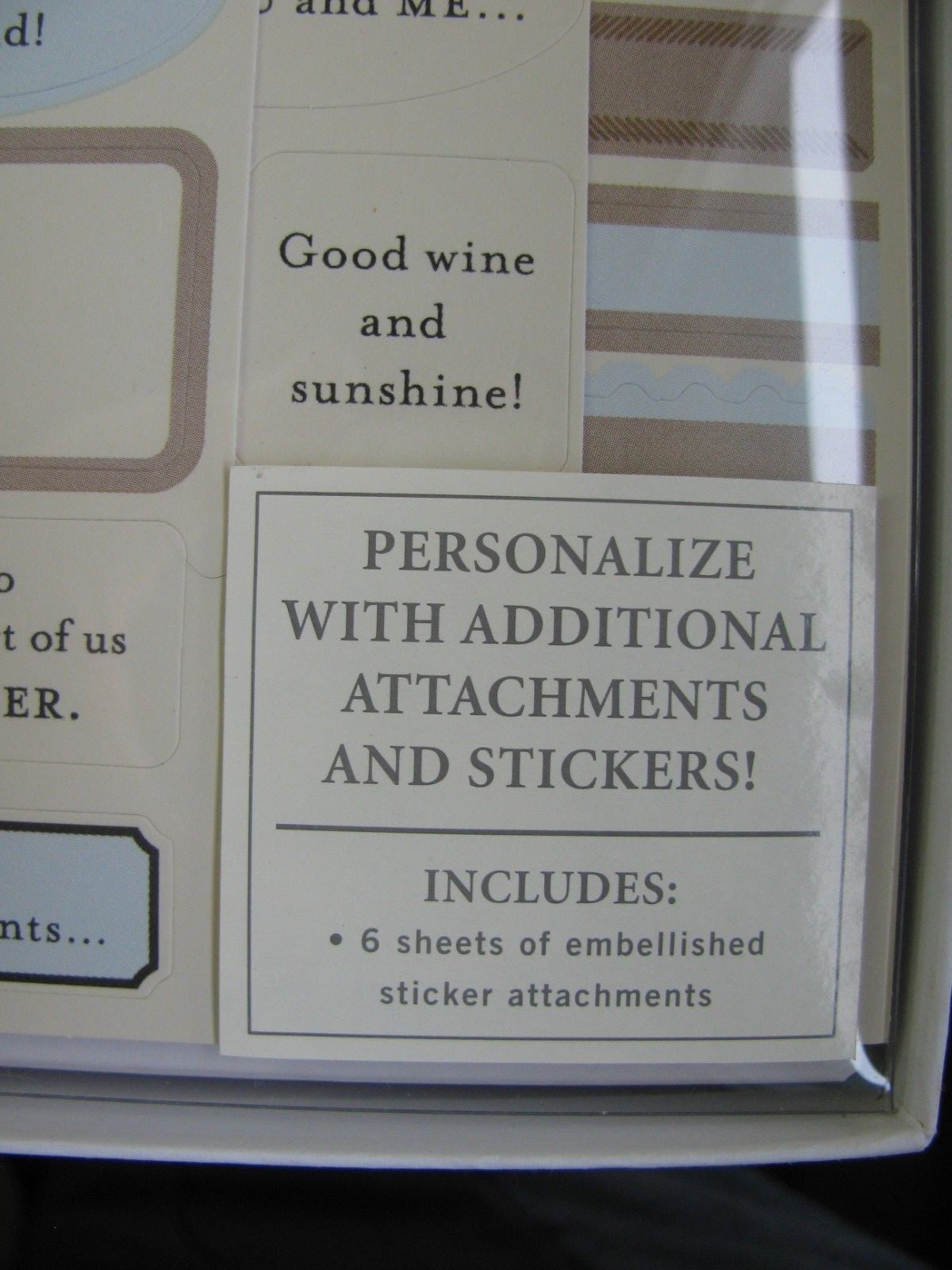 Hallmark Honeymoon Memories Wedding Keepsake Memory Instant Scrapbook-NEW