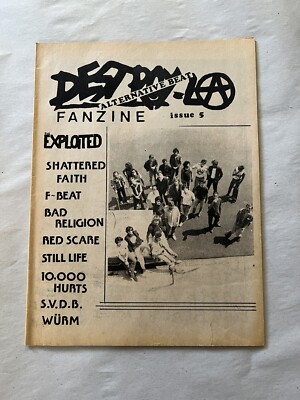 Destroy LA Magazine, Bad Religion, Shatterd Faith, punk rock