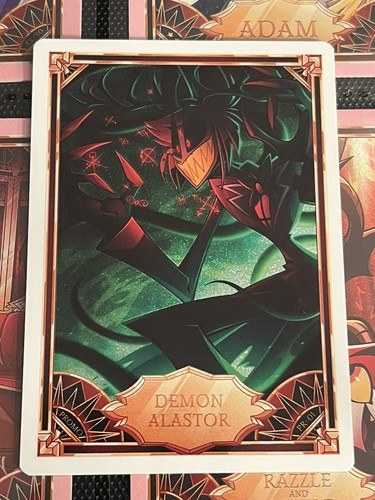 【訳アリ】Alastor cold foil promo 訳アリ】Alastor cold foil promo Hazbin Hotel Trading Card