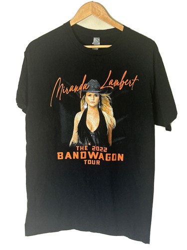 激レアMiranda Lambert REVOLUTION TOUR Tシャツ Miranda Lambert Shirt Short Sleeve Crew Neck Concert Shirt