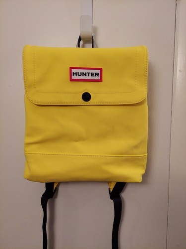 yellow hunter backpack