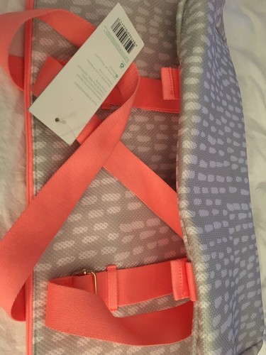 Oh Joy! Yoga Bag Coral Gray Zippered Equipment New