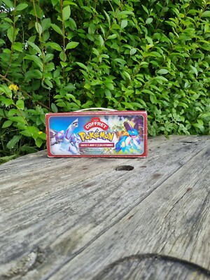 Boîte Goûter Pokémon Bloc EX Vide Pokebox Valisette Noctali Force Caché 