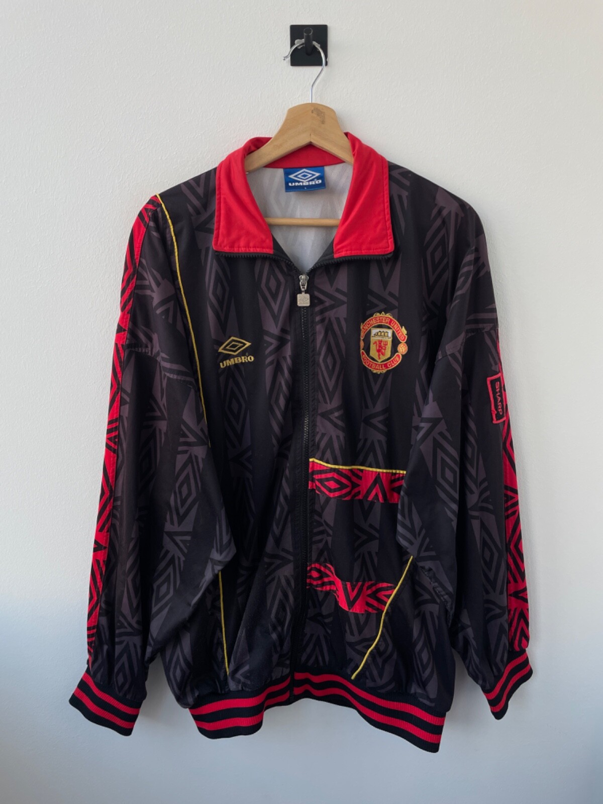 90s Manchester United ナイロンジャケット UMBRO 90s Manchester United ナイロンジャケット UMBRO