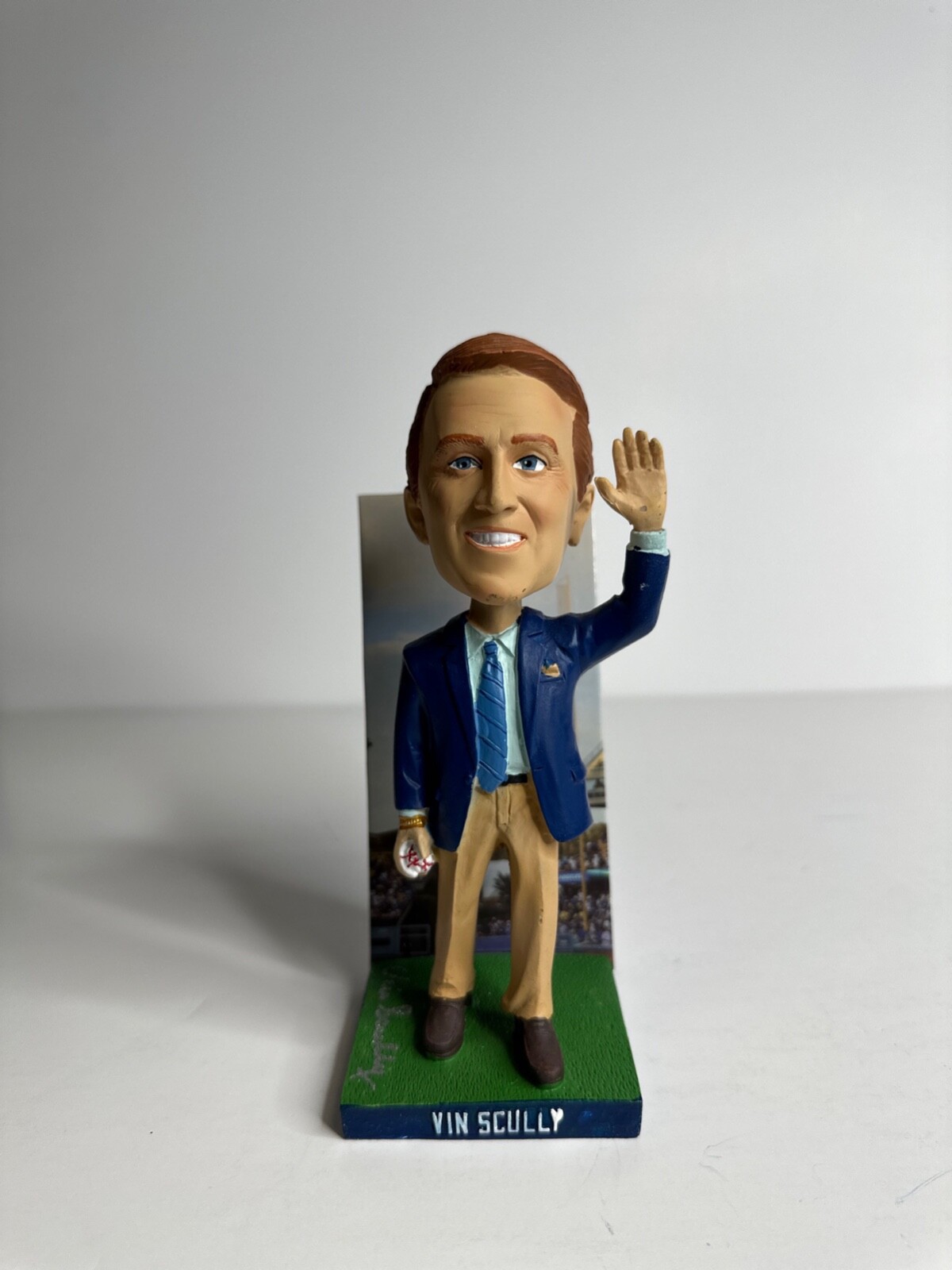 Dodgers Vin Scully ボブルヘッド Vin Scully Signed Autographed Bobblehead Los Angeles Dodgers