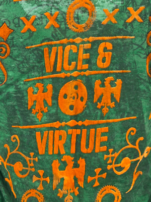 Rebel Saint by Affliction Women's T-shirt Socket Biker Tattoo