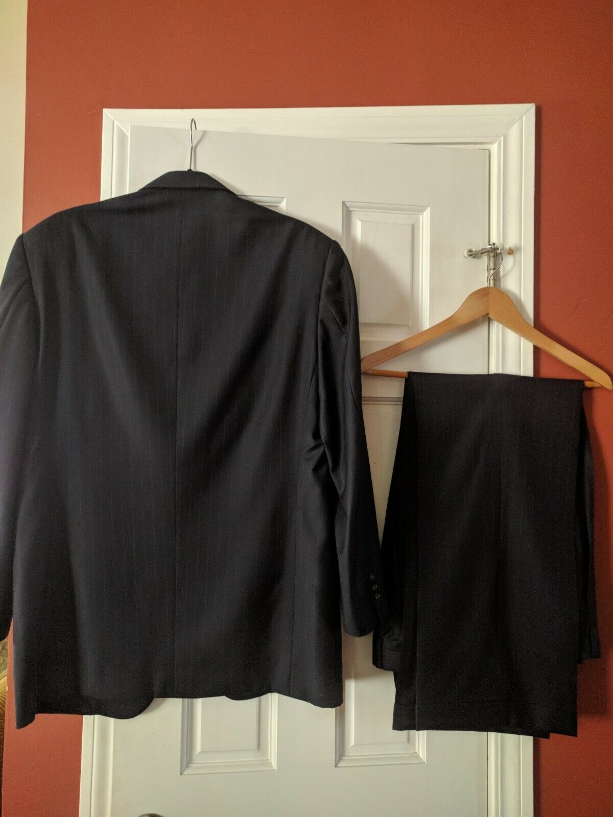 TESSUTO Ermenegildo zegna Navy Blue Stripes Suit ITALY | eBay TESSUTO Ermenegildo zegna Navy Blue Stripes Suit ITALY | eBay