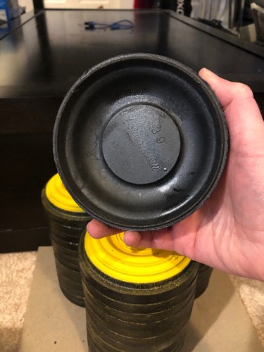 Vintage Remington Blue Rock Clay Pigeon Targets Set of 41