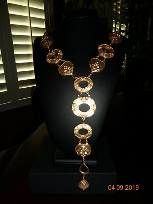 Little Bits of Luxe, Gold Chunky Link Chain Necklace NWT