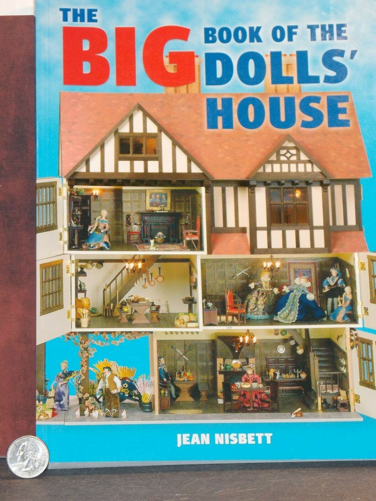 Book THE BIG BOOK OF THE DOLLS' HOUSE BY JEAN NISBETT E252