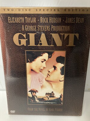 Giant (2-DVD) Special Edition James Dean Elizabeth Taylor Rock Hudson New Sealed