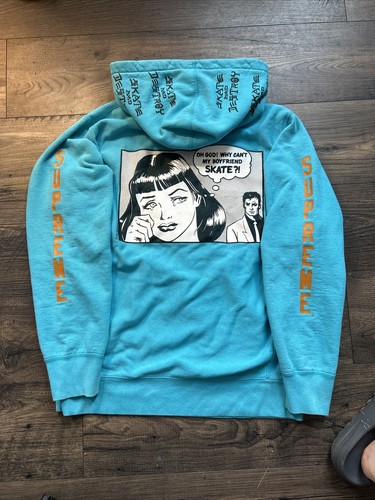 トップス Supreme Thrasher Boyfriend S/S Shirt L Supreme Thrasher Boyfriend Tee Teal Size L SS17 T-Shirt | eBay