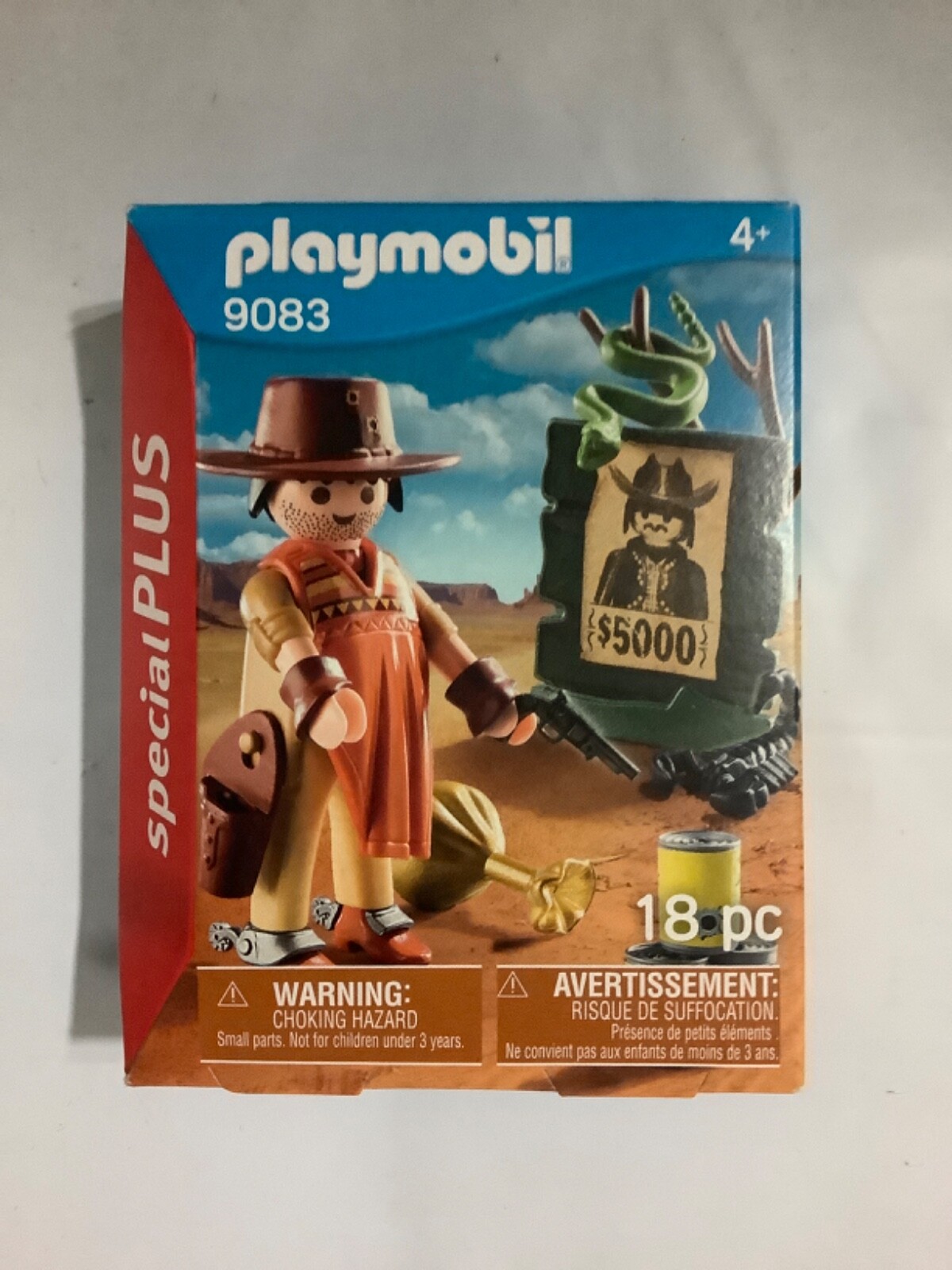 ♡ Playmobil 9083 Cowboy with Wanted Poster Building Set Brand