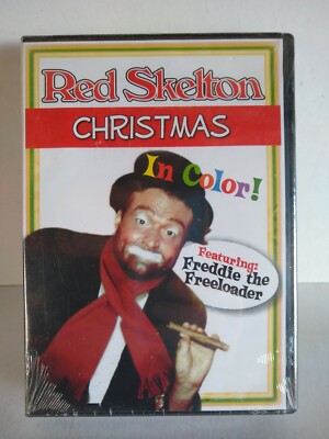 Red Skelton Christmas In Color DVDs 2Pk 64373 & 65813 Sealed Freddie Freeloader
