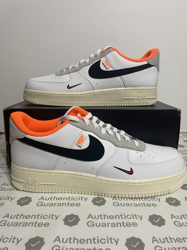 nike air force 1 07 lv8 white orange