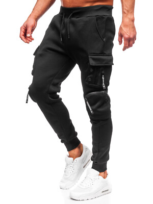 Freizeithose Laufhose Sporthose Cargohose Trainingshose Motiv Herren BOLF Cargo