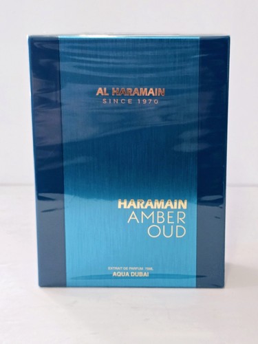 AL HARAMAIN AMBER OUD AQUA DUBAI MEN EXTRAIT DE PARFUM SP