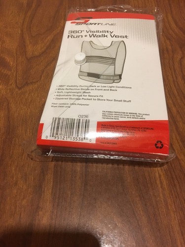 Sportline Run/walk Vest 1 Size Fits Most