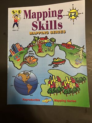 Mapping Skills Gr. 4-6 by Ruth Solski (2014, Trade Paperback)