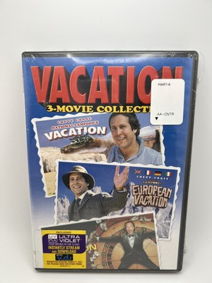 National Lampoon's Vacation 3 Movie Collection (DVD) NEW!Rips/Holes In Wrapping