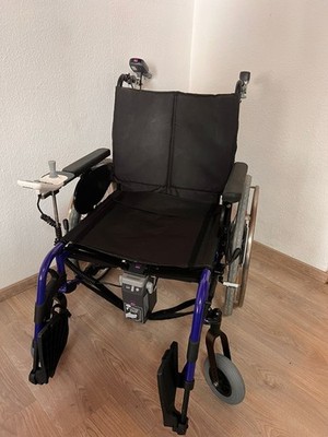 Alber E-fix E 35 Elektrorollstuhl + Sunrise Medical BREEZY XXL 60 cm bis 170 kg