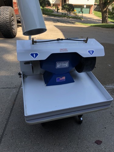 Diamond Pacific Ad-A-Unit Grinder Complete. Lapidary