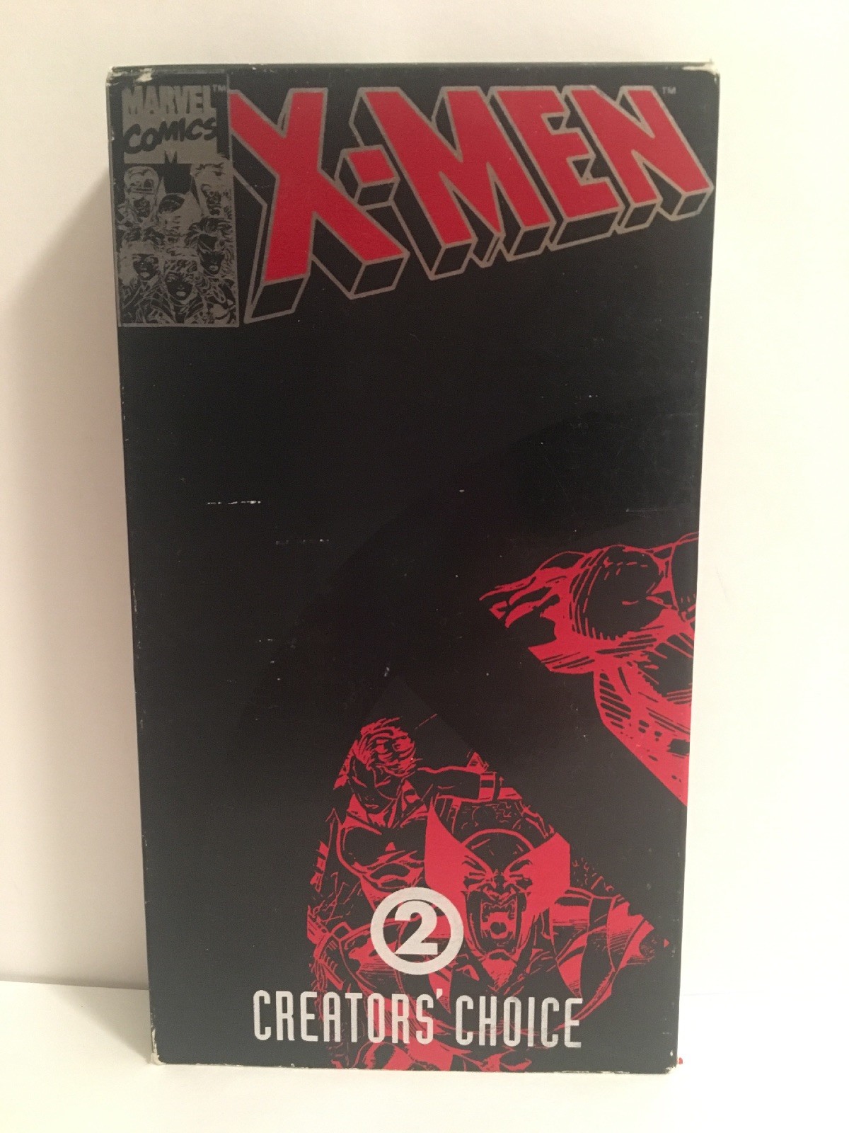 X-Men Creators Choice 2 Featuring STAN LEE w/ Collector's Card (VHS 1993)