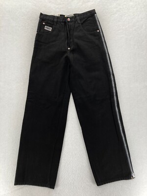 Vintage Paco Denim Jeans Youth Boys Sz 16 Baggy Grunge Hip Hop Skater Y2k Black