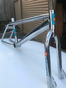 twin tube bmx frame