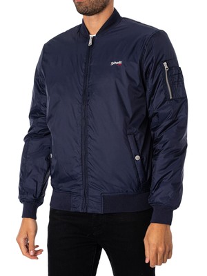 

Мужская куртка Schott Indiana, синяя, Синий, INDIANA-JACKET