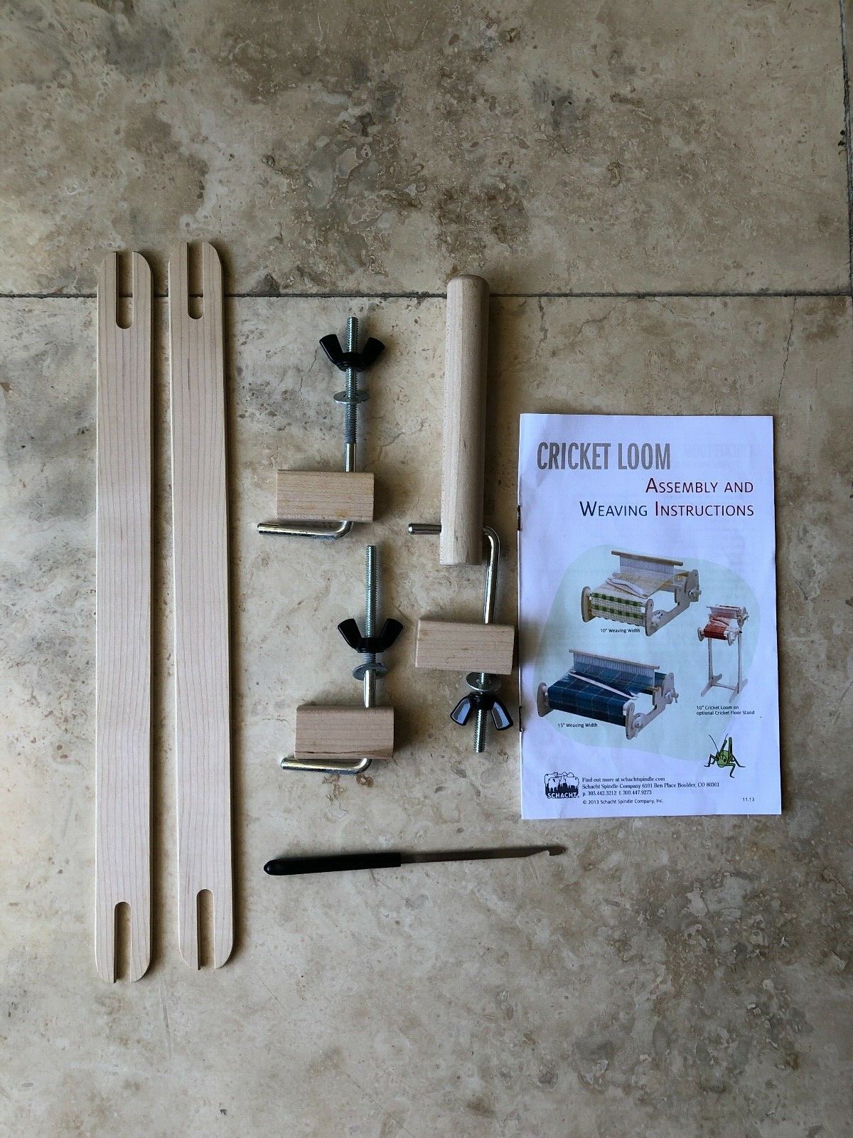 SCHACHT RIGID HEDDLE CRICKET LOOM 15