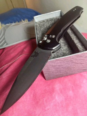 Benchmade   AMICUS  490  Flipper   (ALUMINUM/s90v). BRAND NEW!    