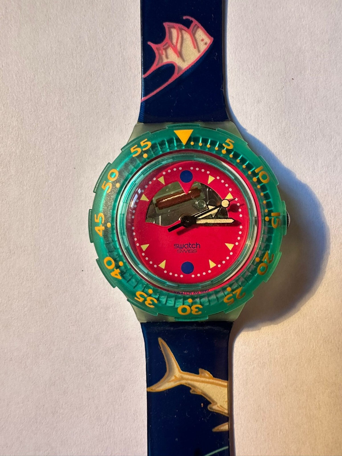 Swatch SCUBA 200暗所で光る超珍品 Swatch SCUBA 200暗所で光る超珍品 - メルカリ