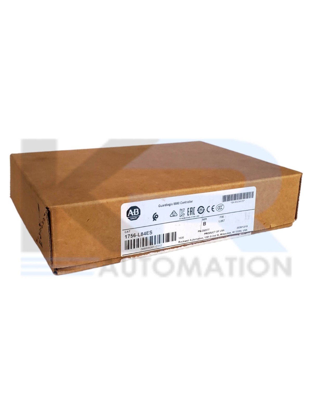 Allen Bradley 1756-L84ES /B GuardLogix 5580 Controller FW