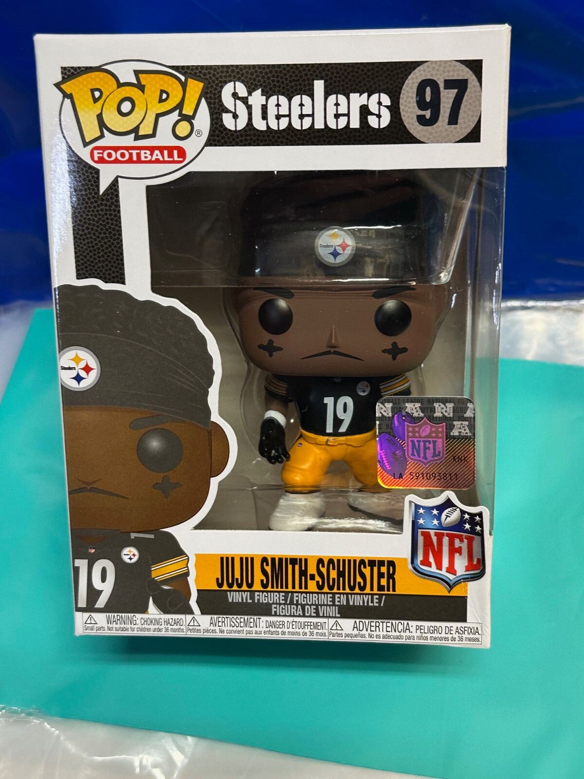 Funko Pop! NFL Pittsburgh Steelers Juju Smith-Schuster #97
