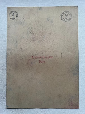 Henri Matisse DRAWING on paper (Handmade) signed and stamped
