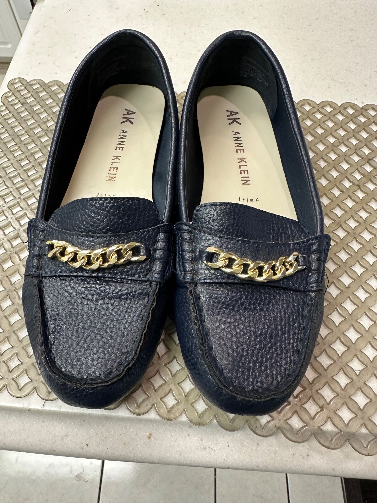 【KIMHEKIM】Striped Denim Monroe Flats (Navy) KIMHEKIM – Page 2