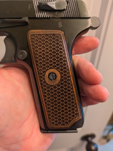 jabber　トカレフ Tokarev TT30 Zastava M57 Long Walnut Grip with Silver